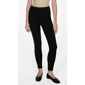 Good American Soft Sculpt Black Pull-On Skinny Denim Jeans Size M